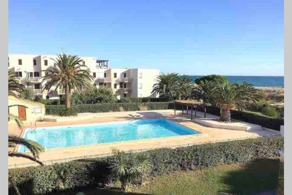Les Capitelles Bord De Plage Avec Grande Piscine - Vue Montagne Saint-Cyprien  Exteriér fotografie