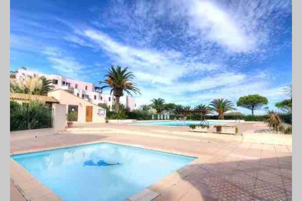 Les Capitelles Bord De Plage Avec Grande Piscine - Vue Montagne Saint-Cyprien  Exteriér fotografie